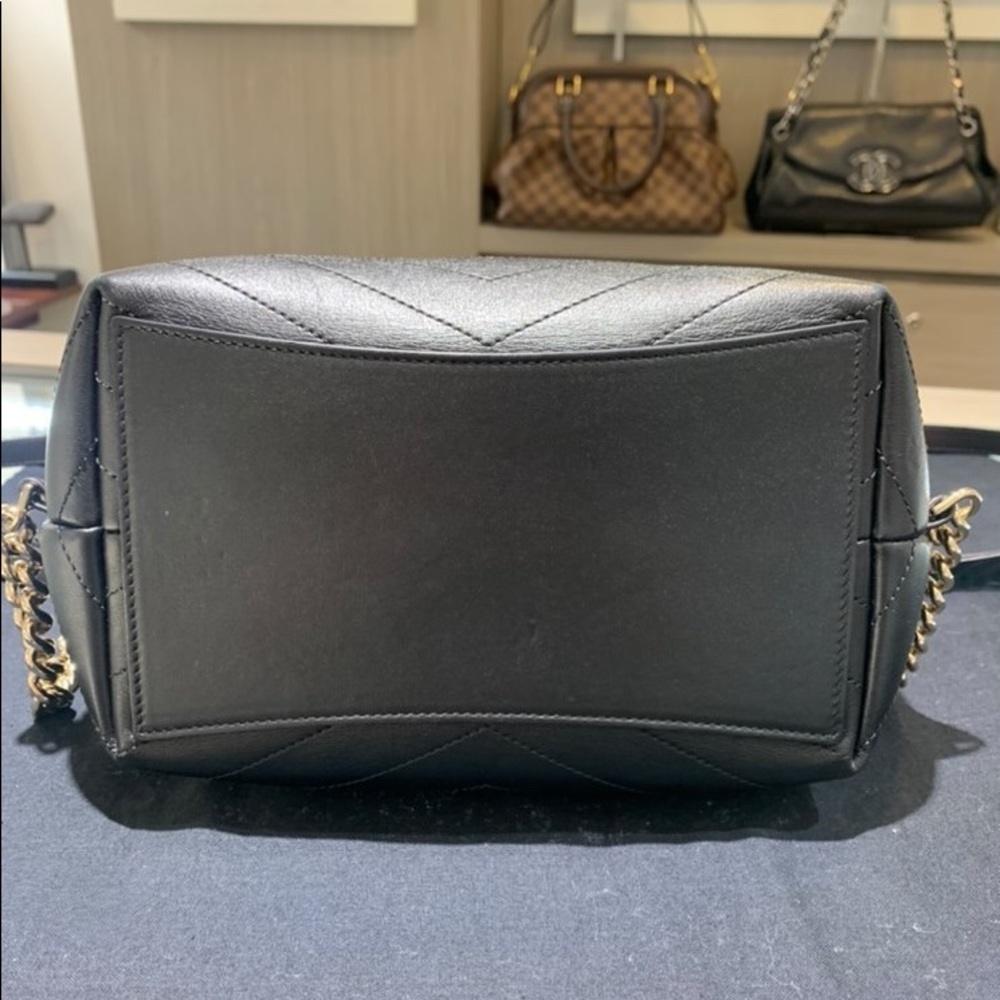 ‼️SOLD‼️ 18B Black Calfskin Backpack Gold Hardware - Picture 13 of 16